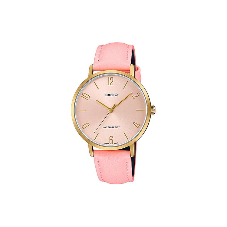 Casio Женские часы стандартной серии Розовые LTP-VT01GL-4B LTP-VT01GL-4B