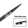 26"+17"+14" Front & Rear Frameless Wiper Blades for CR-V MK3 2007-2011, Civic, HR-V, Pilot, Accord