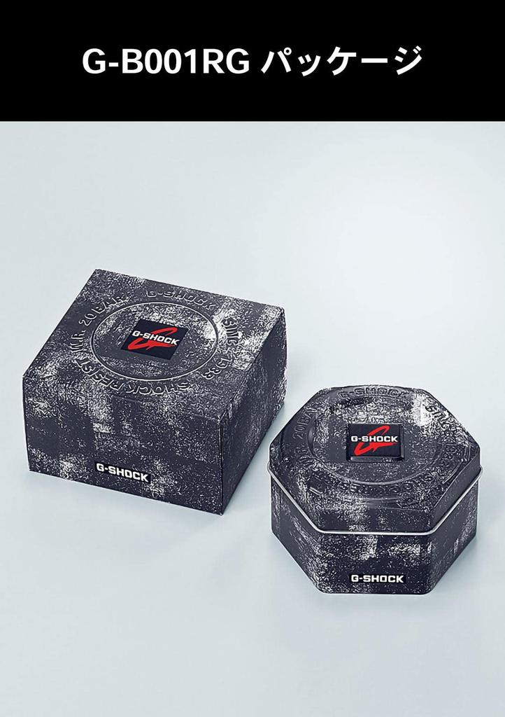 Часы Casio G-Shock (Аутентичная японская модель) с Bluetooth и съемной рамкой, G-B001RG-3JR, мужские, желтый и зеленый