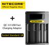 NITECORE Ci4 Four Slots Intelligent USB-C Battery Charger 18W QC PD Fast Superb Charger For IMR Li-ion 18650 14500 26650  AA AAA