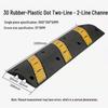 Indoor/Outdoor Cable Protection Rubber Trunking Speed Bump