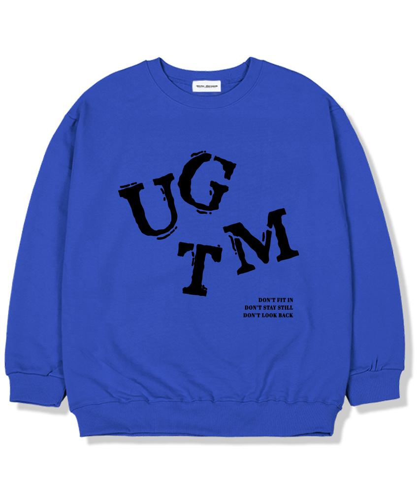 UNION GARMENTS Свободная толстовка с флисовой подкладкой Donfit Синяя