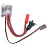 RC Brushed ESC Fit for N20 N030 N050 N130 Motor Brushed Electronic Speed Controller with Brake for 1 16 1 18 1 24 30A