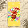 Мультяшное полотенце A-ANPANMAN из полиэстера, пляжное полотенце, быстросохнущее, не оставляющее песка, банное полотенце для лета, бассейна, путешествий, отпуска