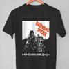 Винтажная черная футболка с коротким рукавом Burning Spears Marcus Garvey S-2XL BT030 Унисекс