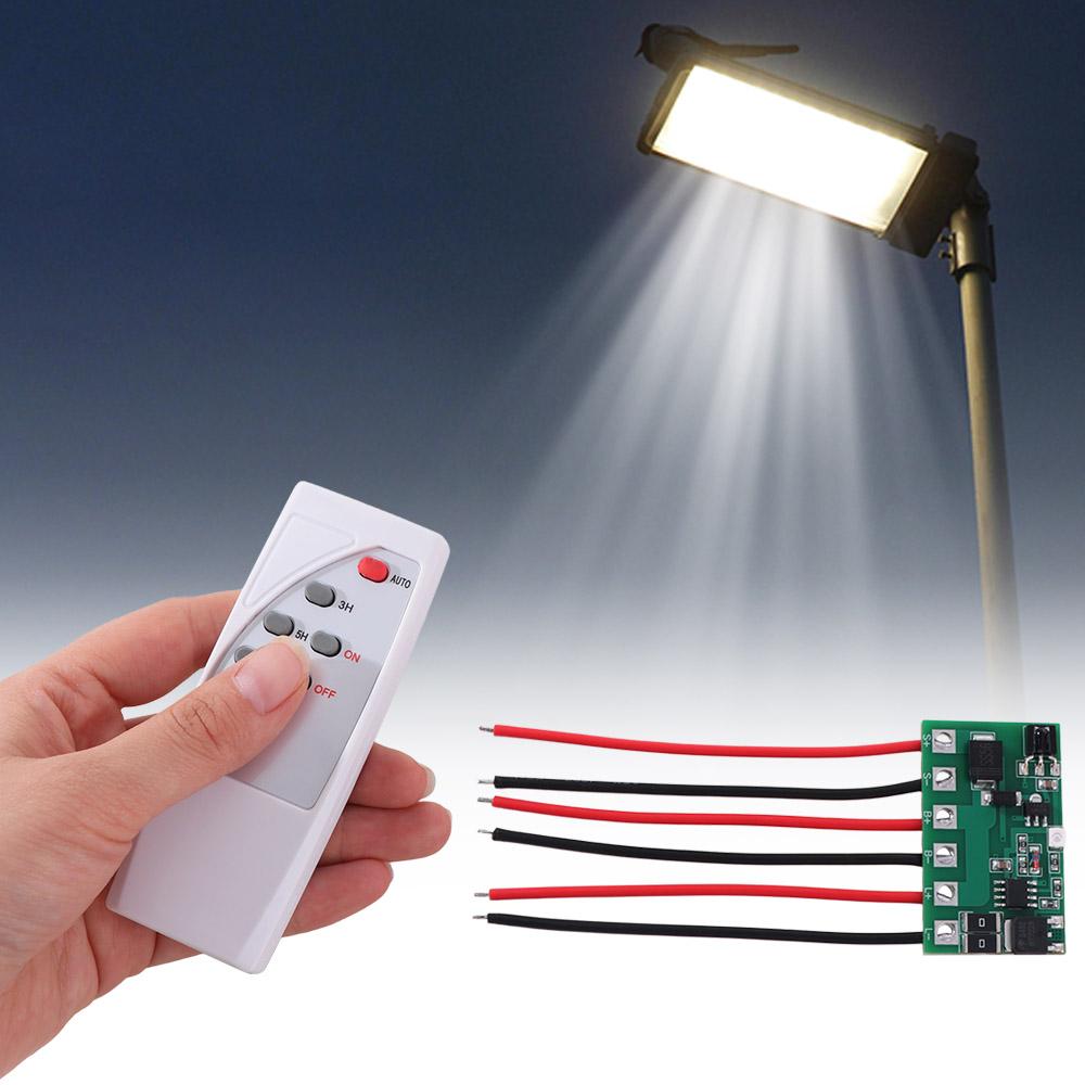 Timing Function Solar LED Light Driver Board Solar Street Light Control Board Outdoor Lighting