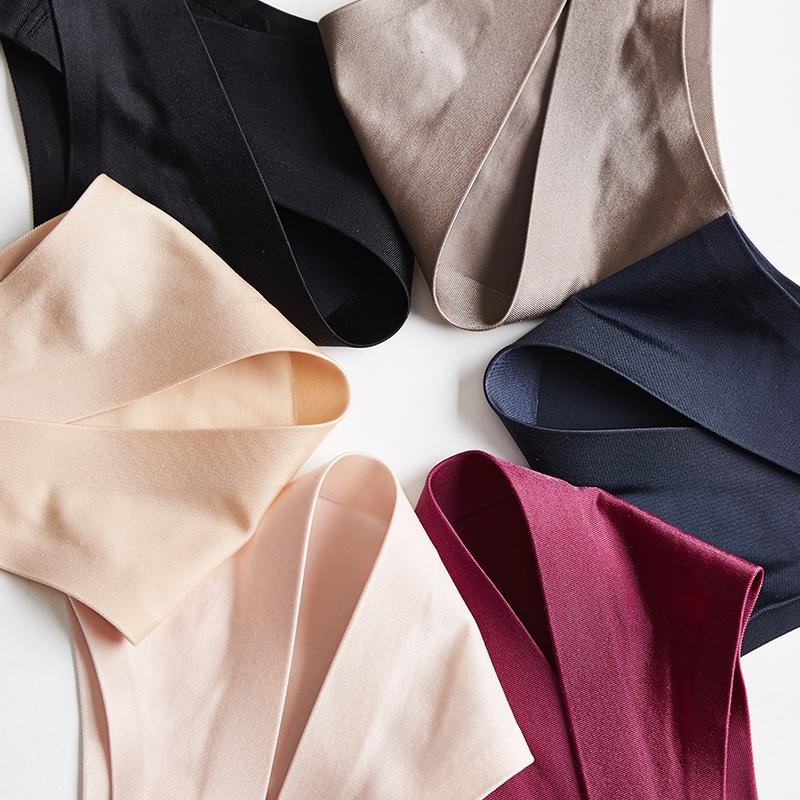 Сексуальные бесшовные узкие трусики-бикини, модные ультратонкие стринги с низкой посадкой, удобные прозрачные стринги