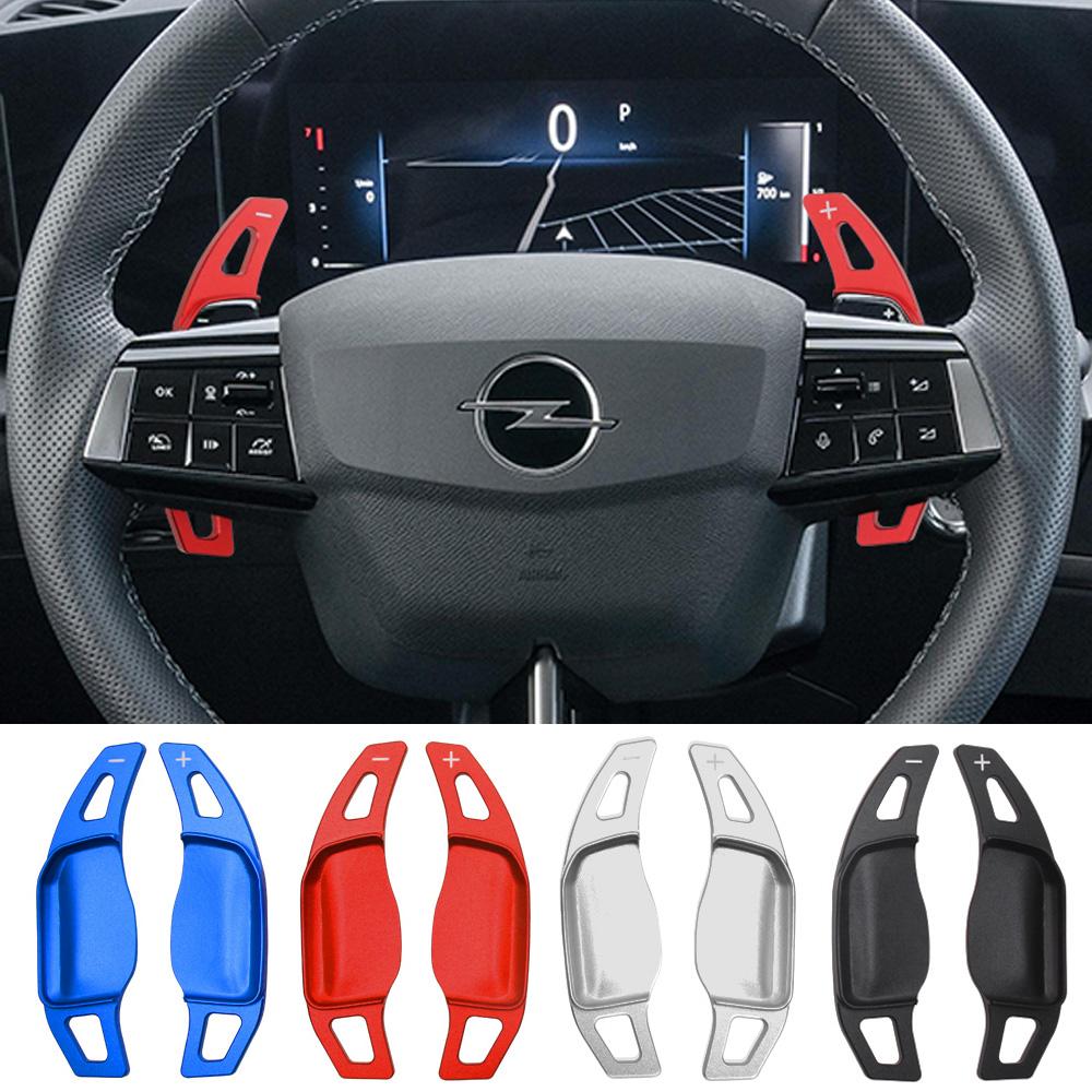 czxkqr1 For Opel Vauxhall Astra L 2022-2025, Combo/Zafira/Vivaro 2024 Car Steering Wheel Shift Paddle DSG Extension Stickers Accessories