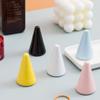 Ceramic Small Organizer Tray Jewelry Display Stand Ring Holder Jewelry Packaging Ring Display Rack