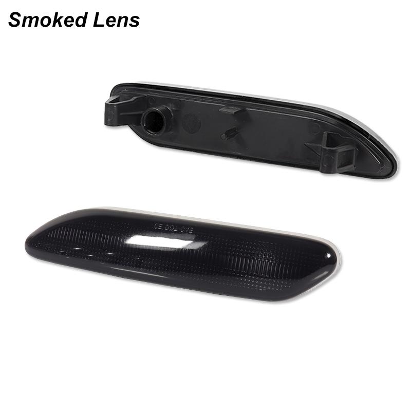 LED Turn Signal Light Housing Replacements For Mini Cooper R60 R61 Countryman Paceman Front Side Marker Lights ,No Bulb/Socket