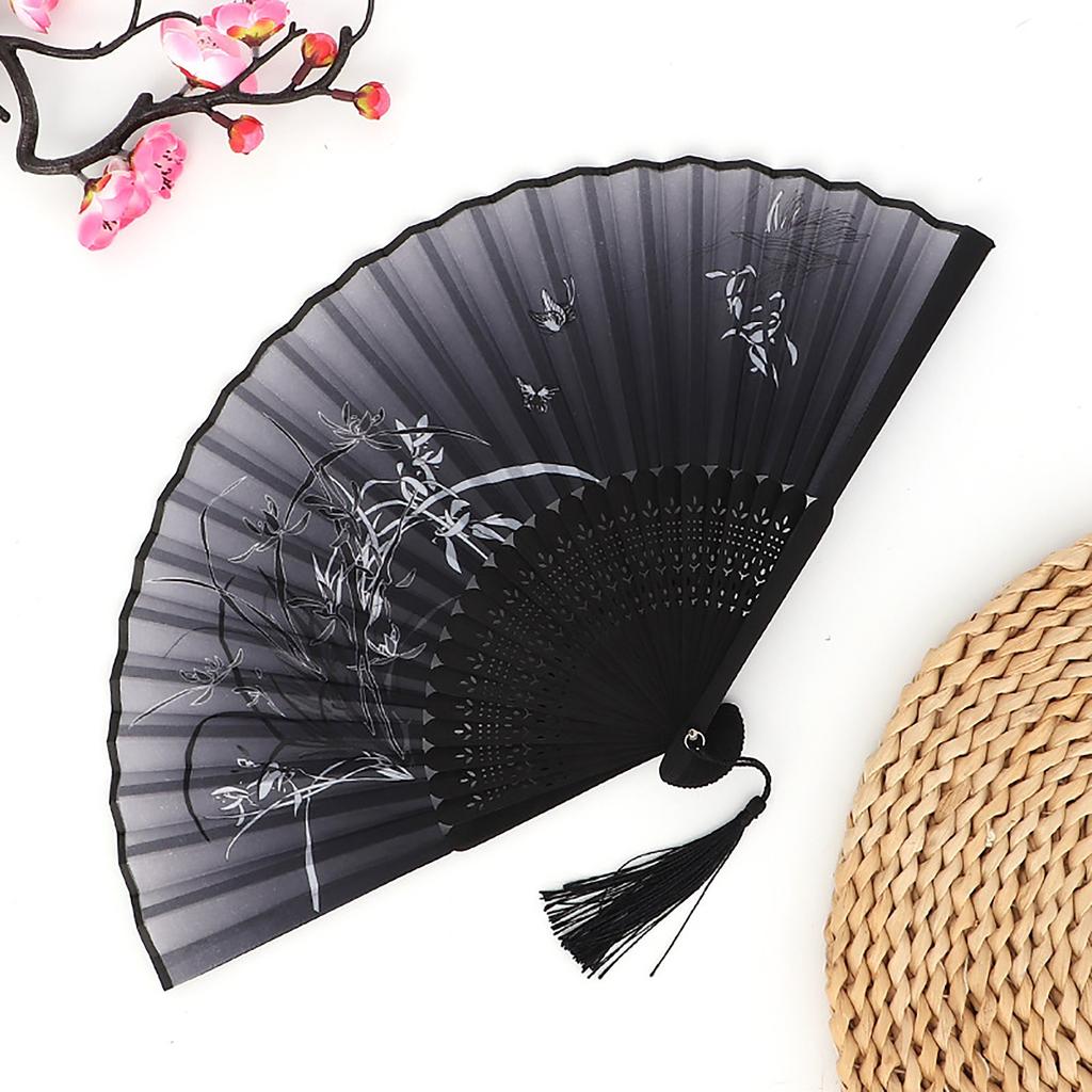 Antique Fan, Chinese Fan, Antique Folding Fan, Dance Fan