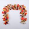 Realistic Autumn Maple Leaf Vine: Harvest Festival & Halloween Home Decoration