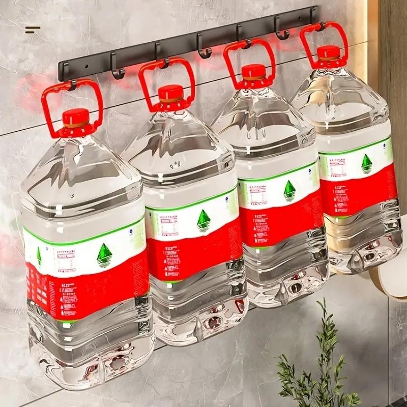 3/4/5 Крючок Черный Алюминиевый Настенный Вешалка Подходит Для Полотенец Банные Полотенца Куртки Одежды Аксессуары Для Домашней Ванной Комнаты