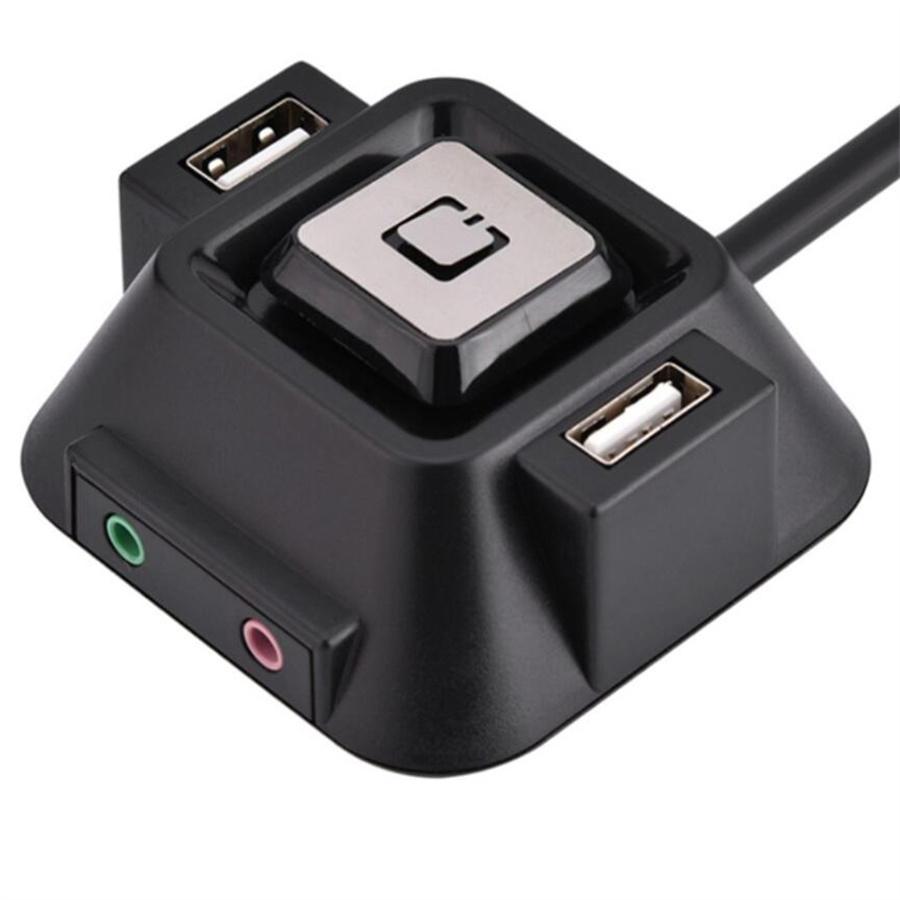 Многофункциональная кнопка включения/выключения внешнего питания для настольного ПК с аудио и микрофонным портом