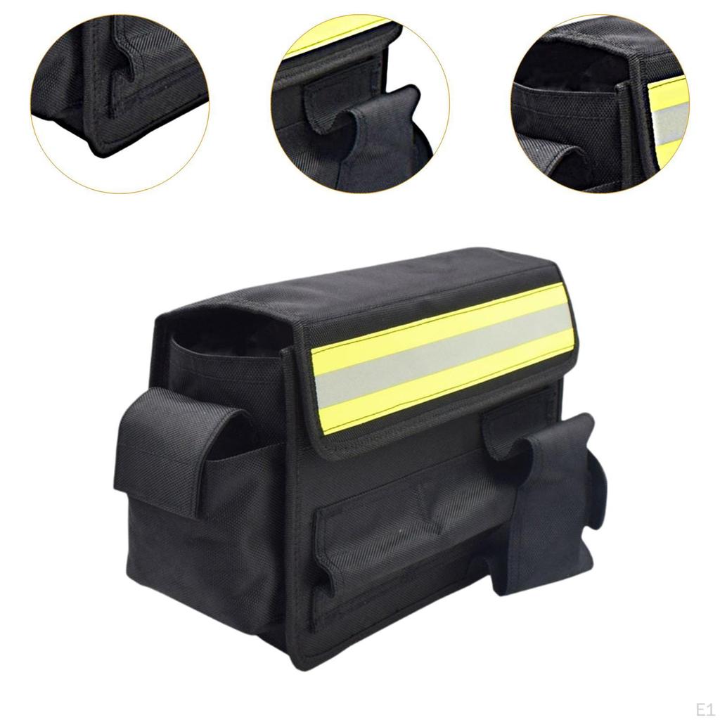 Firefighter Waist Bag Pack Premium Oxford Cloth Fanny Sturdy Versatile with Reflective