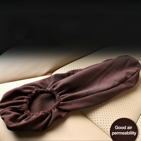 1 пара чехлов на автомобильный подлокотник, простая установка, мягкая прочная ткань, грязеотталкивающая, легко чистящаяся, универсальная защита ручки подлокотника для фургона и автобуса