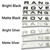 1 Pcs 3D Car Sticker Front Head Hood Rear Trunk Bumper For Letter Labeling Badge Emblem Logo Exterior Accessories