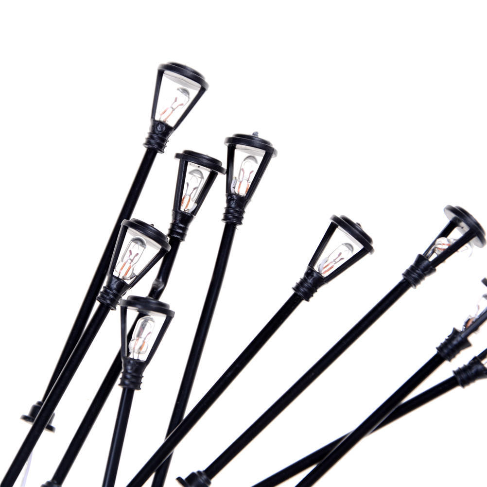 Модель строительного песочного стола Уличный фонарь Мох Микро-Пейзаж Декоративный уличный фонарь