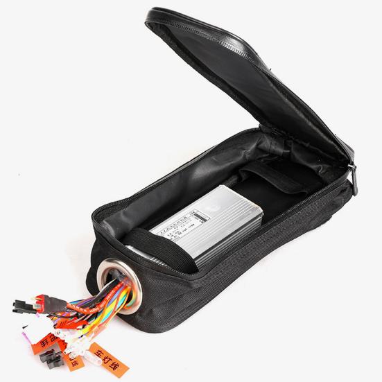 Bicycle Frame Bag Large Capacity Removable Oxford Cloth Electric Bike Battery Pouch for Biking