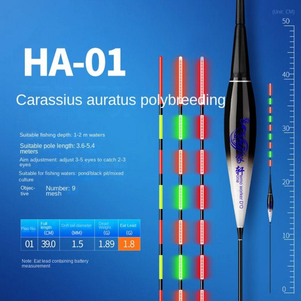 Buoy Strike Light Float Indicator Rock Fishing Floats 2024 Electronic Fishing Float Long Tail