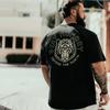 Camiseta De Verano Masculina Sudadera De Fitness Casual Moda Relajada 100% Algodón Entrega Gratuita