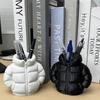 1 шт. Милый держатель для ручек в форме пуховика, Креативный 3D-печатный для классной комнаты, студента, Настольные канцелярские принадлежности, Украшение для рабочего стола в домашнем офисе