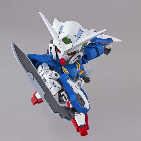 SD Gundam EX Standard 003 Мобильный доспех 00 Exia Цветная пластиковая модель