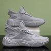 Summer new fly-woven mesh breathable men's shoes running sports casual net shoes thin knitted shoes