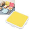 PP Silicone Material Sandwich Storage Box 3 Side Clips Food Snack Storage Sandwich Holder  For Work
