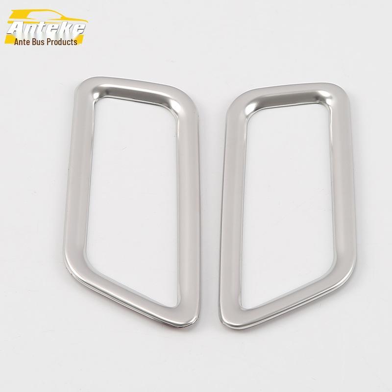 Binrui Air Outlet Bright Ring: Fits 18 Models - Decorative Frame Sticker for Car Air Conditioning Vents