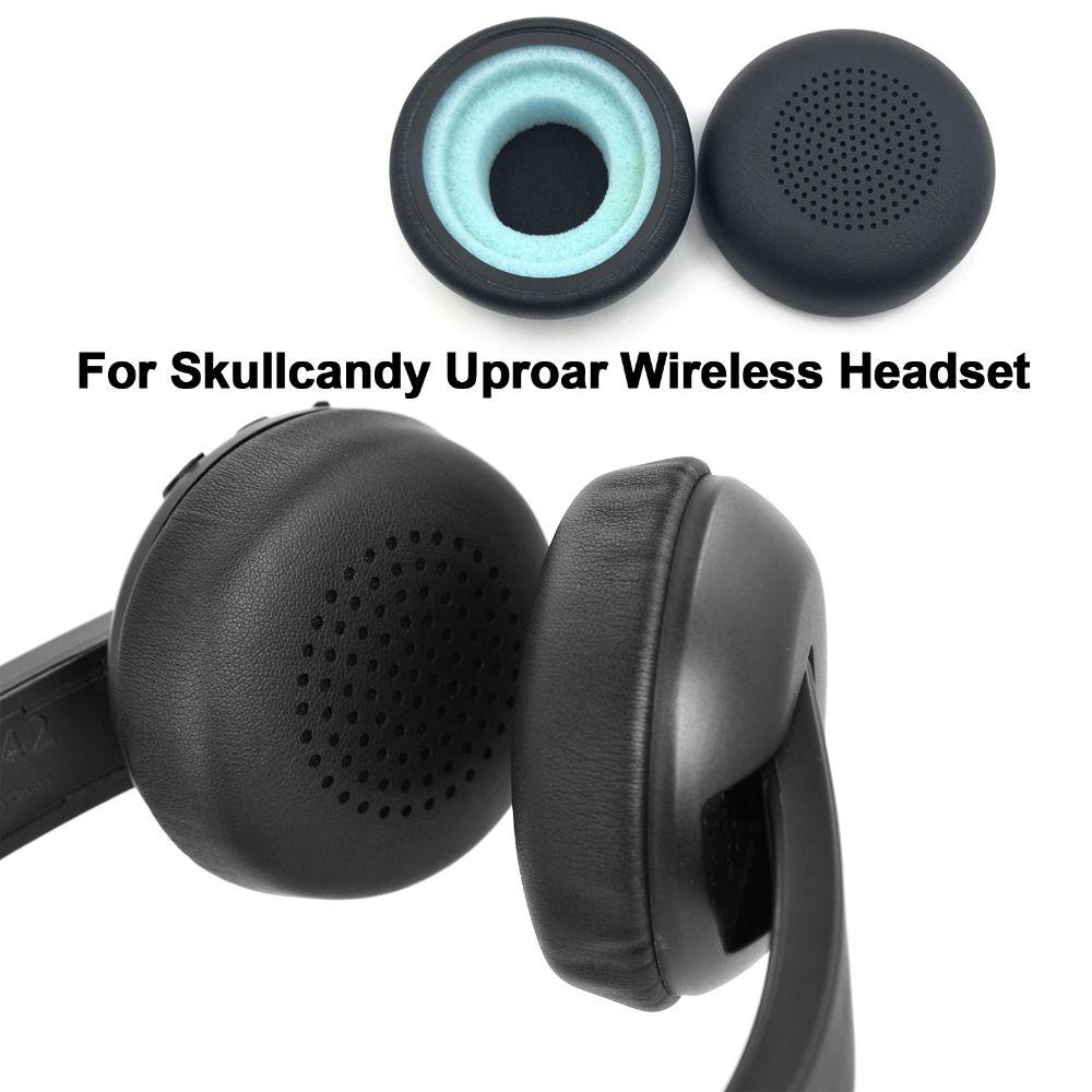 2Pcs Foam Sponge Ear Pads Headset Earpads Replacement Ear Cushion Accessories for Skullcandy Uproar Wireless Headset