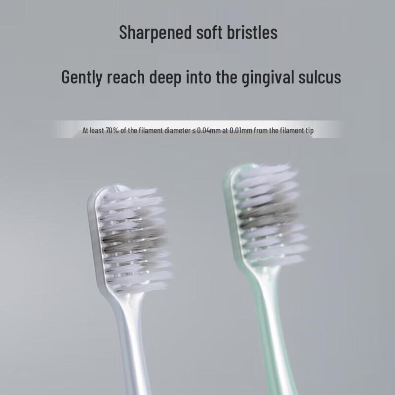 Yaboshi Antibacterial Soft Bristle Toothbrush (5-Pack)