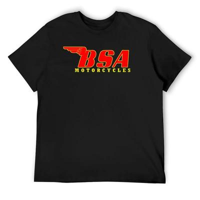Футболки BSA Motorcycles смешные подарки оверсайз мужская одежда
