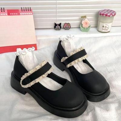 Модная японская Лолита Платформа на каблуке Каваи Женская обувь Готика Круглый носок Женские туфли-лодочки Мэри Джейн Милые высокие каблуки Y2k Весна