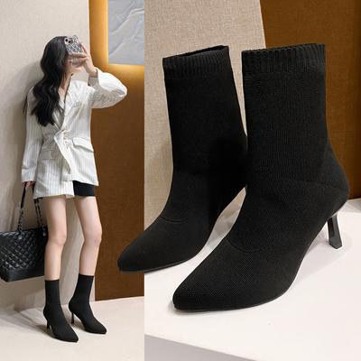 Ботинки в стиле колледжа осень и зима новые теплые французского дизайна для усиления чувства моды ботинки женские