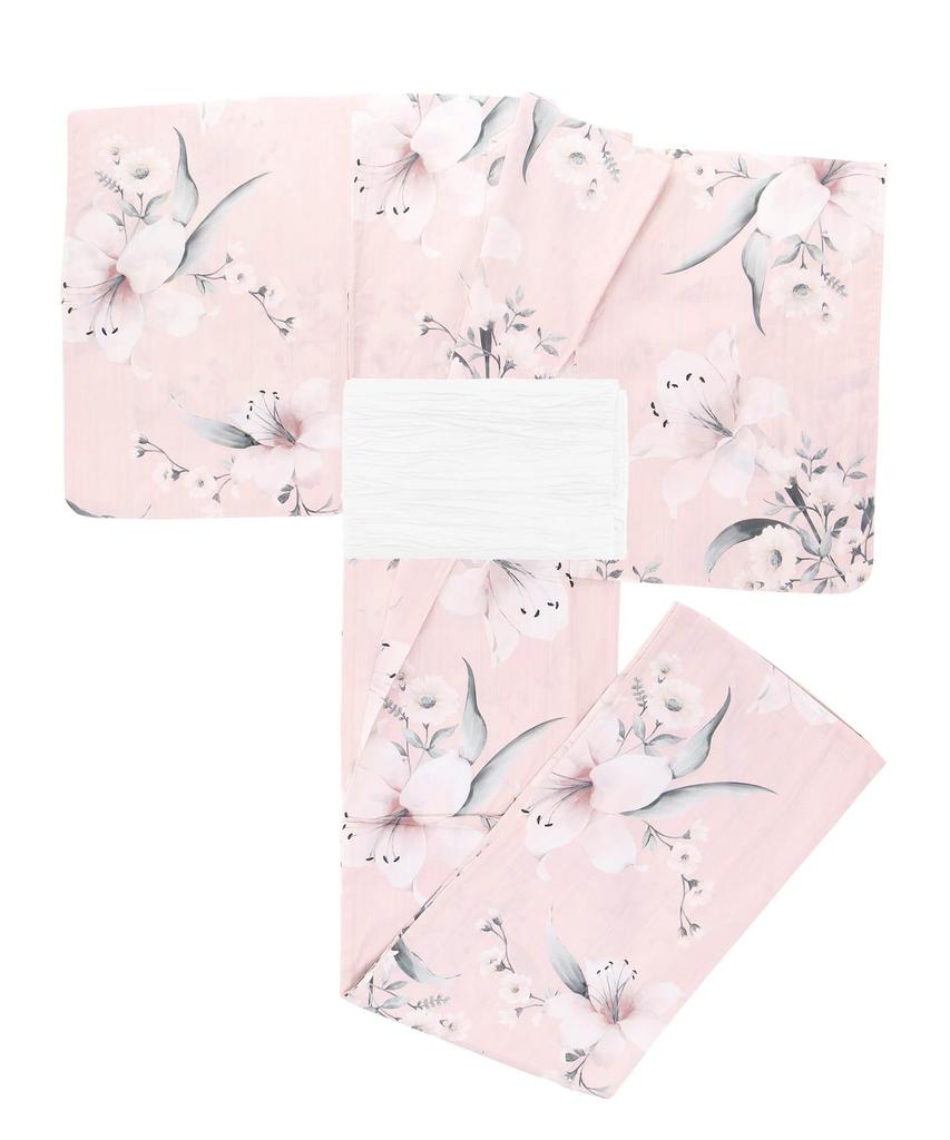 Юката комплект Junior Retro B Change Weave 2 шт. Heiko Girls [KYOETSU] (Юката, Оби) (11. Мечта Каренки, 150см)