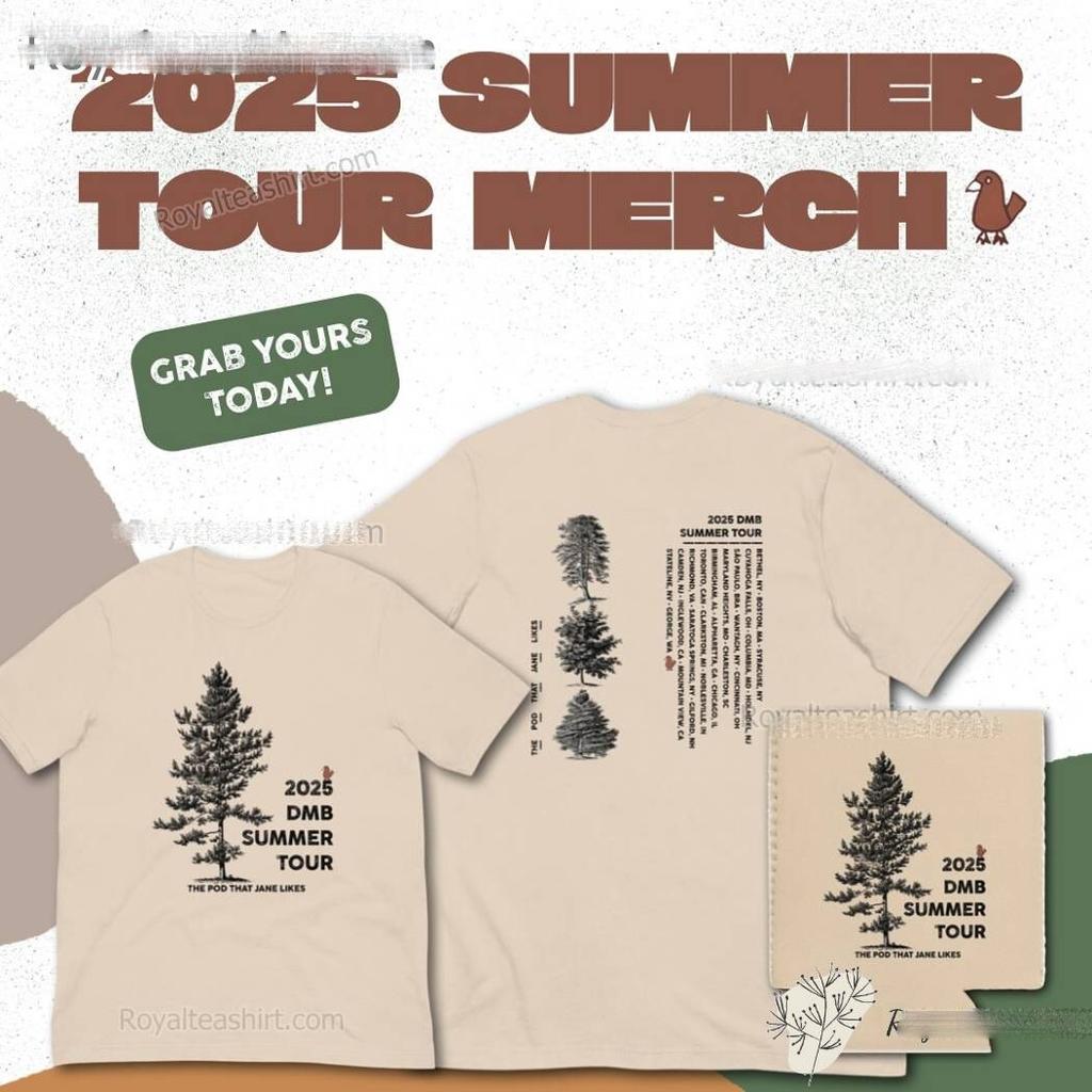 Dave Matthews Band 2026 Dmb Summer Tour The Pod That Jane Likes T-shirt All Size
