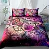 Mandala King Queen Duvet Cover Bohemian Bedding Set For Teens Adults Girls Exotic Ethnic Floral 2/3pcs Polyester Comforter Cover