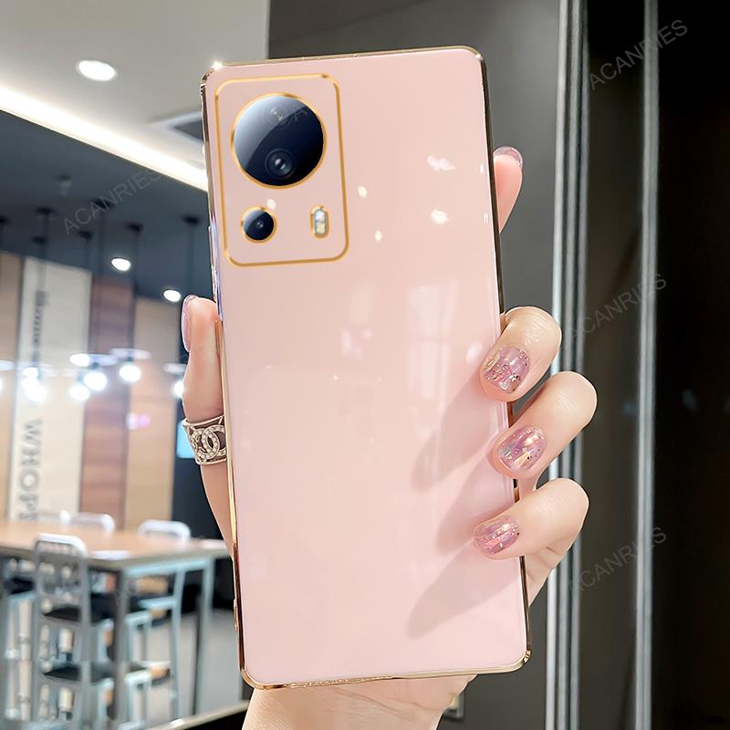 Xiaomi13 13lite Роскошный чехол-подставка с кольцом-держателем для Xiaomi Mi 13 Lite Pro Ultra 5g Мягкая силиконовая задняя крышка для Xiomi Mi13