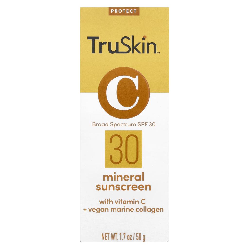 Содержит витамин C + веганский морской коллаген, SPF 30, 50 г(1.7 унции)