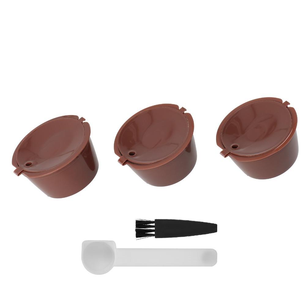 Reusable Design Reusable Coffee Pod Refillable Feature Coffee Filter Set For Rich Crema Version