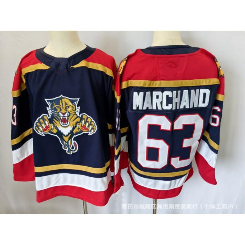 Mens Ice Hockey Jersey Leopard Team Custom Embroidered Number 16 63 19 72 Sportswear Adult Players