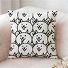 The B-Battle Cats Cute Pillow Case Pillowcase, Double-Sided Printed, Sofa Cushion, Bedroom Headboard Pillow