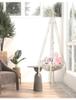 Handmade Woven Hanging Cat Hammock – Boho Pet Bed with Tassels, Cozy Suspended Cradle for Cats & Small Dogs less