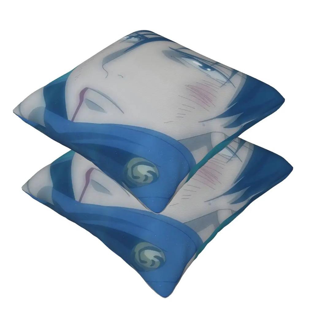 Мегуми Лучший Друг Jujutsu Kaisen Сукуна Аниме 2 шт. Квадратная наволочка Чехол для подушки Комфортная декоративная подушка для дома, гостиной