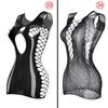 New Fashion Plus Size Women Fishnet Body Stocking Underwear Sexy Bodysuit Lingerie