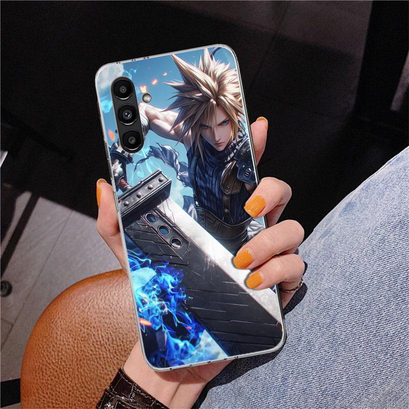 Final Fantasy FF VII Phone Case For Samsung Galaxy A17 A16 A15 A14 A13 A57 A56 A55 A54 A53 A37 A36 A35 A34 A33 A26 A25 A24 A23 G