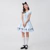Halloween Alice In Wonderland Cosplay Costume Dress Stage Play Performance Theme Park