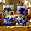 The  Rock Band Cushion Cover Car Throw Pillow Case For Sofa Car Christmas Gift xcm xcm