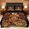 Sepultura Pattern Bedding Set Quilt Cover Pillowcase Home Decor Gift (1 * duvet cover + 2 * pillowcase, without core)